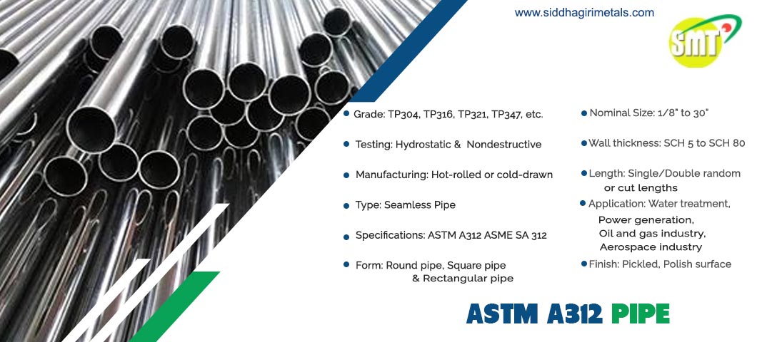 ASTM A312 TP304 Tube